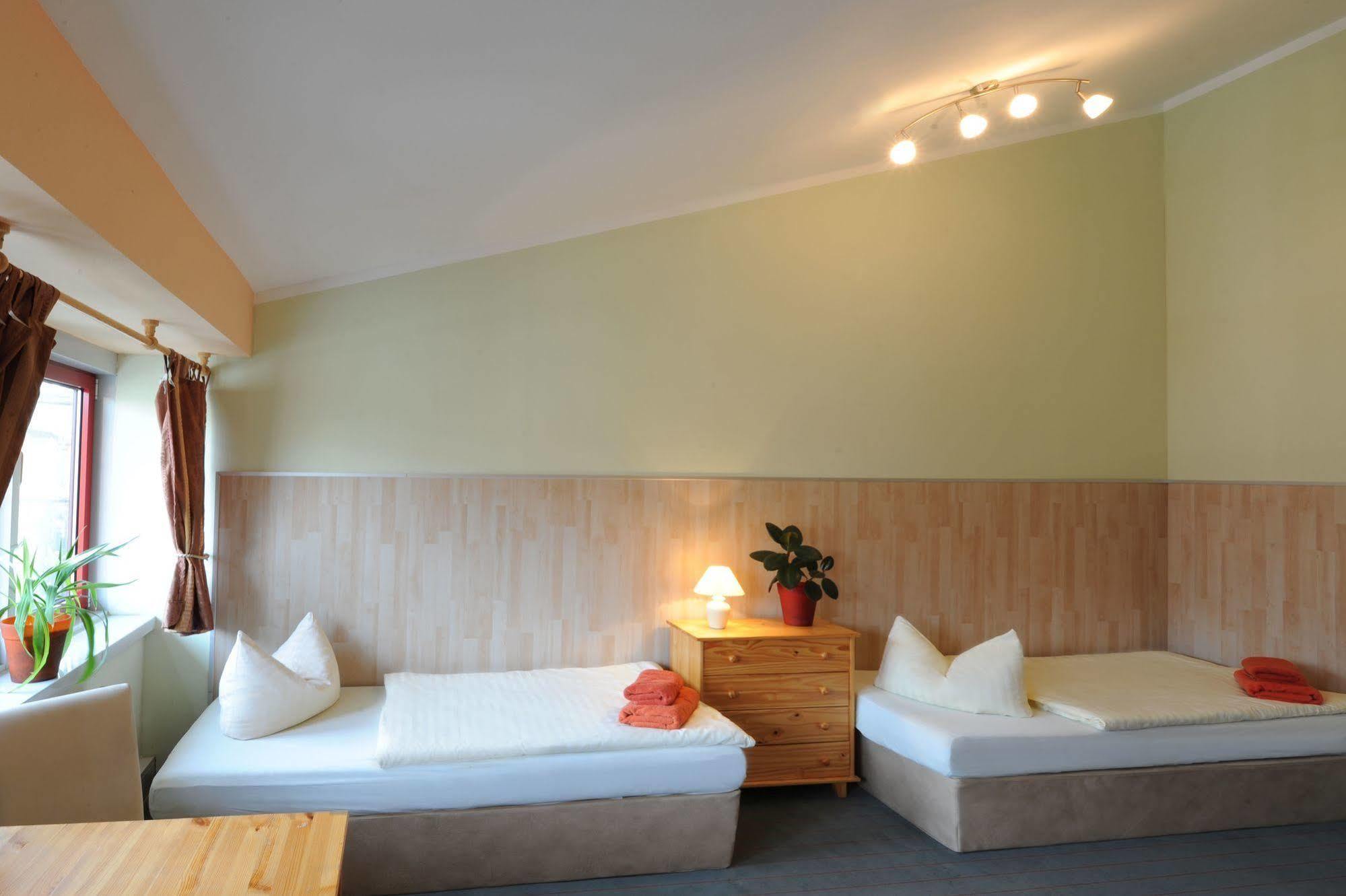 Pension Schlafgut Leipzig Bagian luar foto