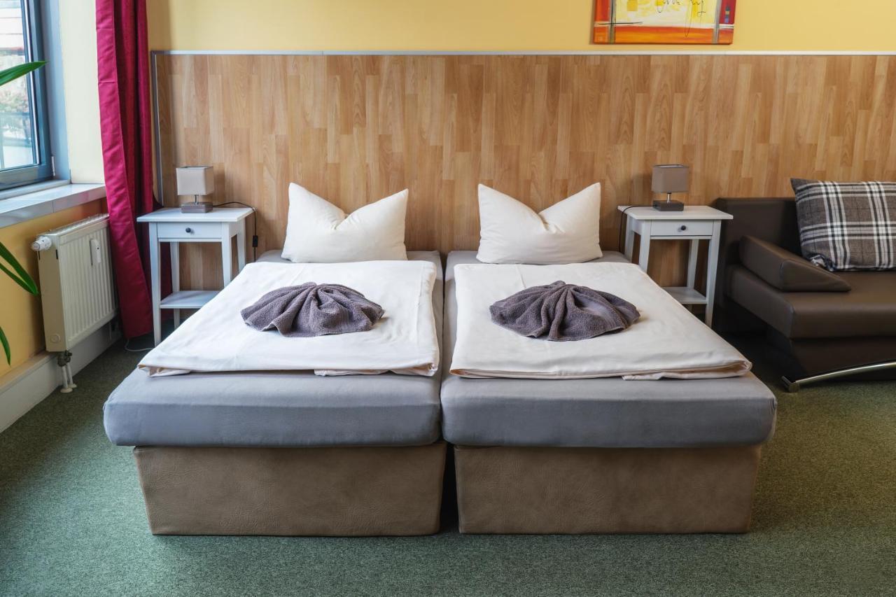 Pension Schlafgut Leipzig Bagian luar foto