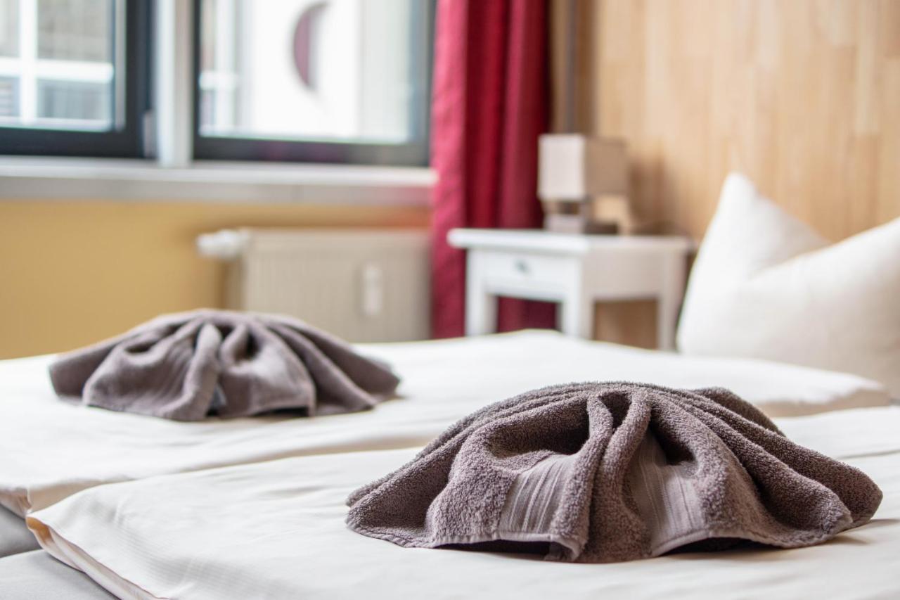 Pension Schlafgut Leipzig Bagian luar foto