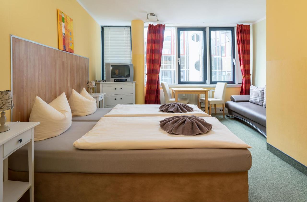 Pension Schlafgut Leipzig Bagian luar foto