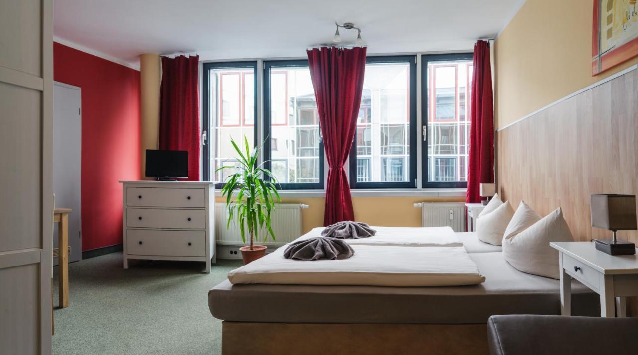Pension Schlafgut Leipzig Bagian luar foto