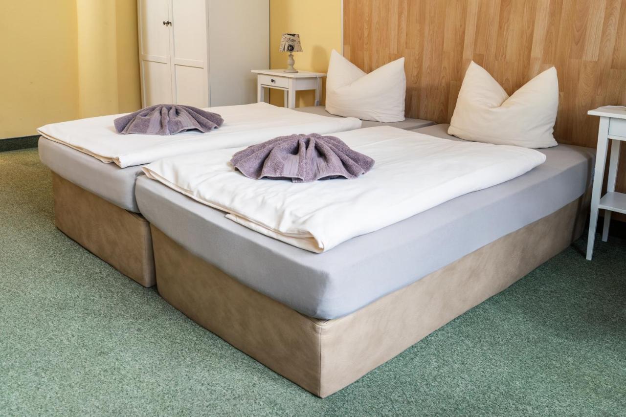 Pension Schlafgut Leipzig Bagian luar foto